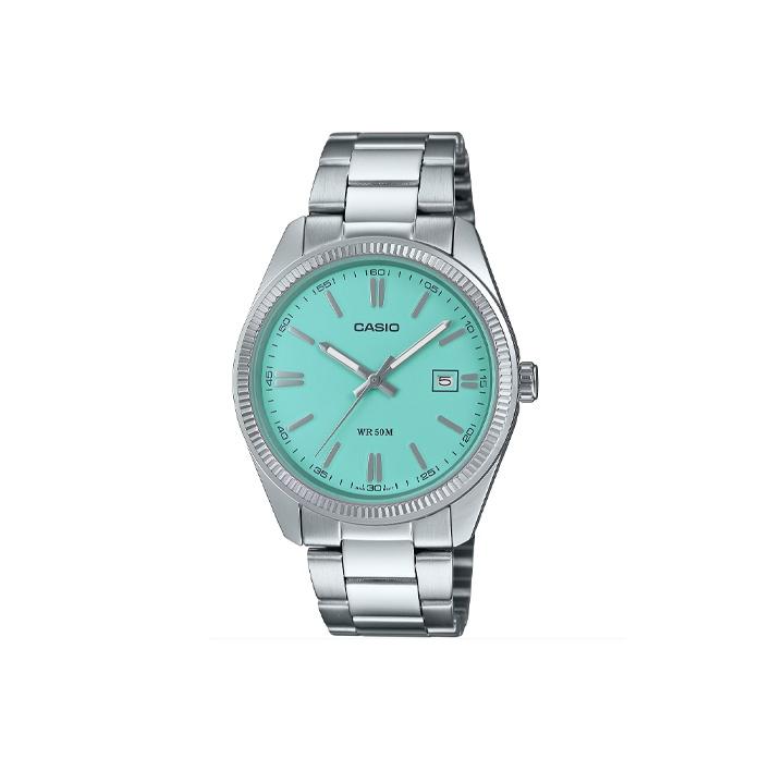 CASIO Unisex Standard Series Blue Watch MTP-1302PD-2A2 MTP-1302PD-2A2 Blue Regular Watch Box