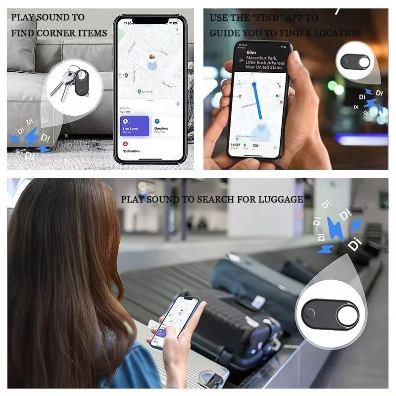 Android Tracker Tags Works with Google's Find Hub (Android Only) Item GPS Locator Tracking Device Smart Tags for Wallet Keys