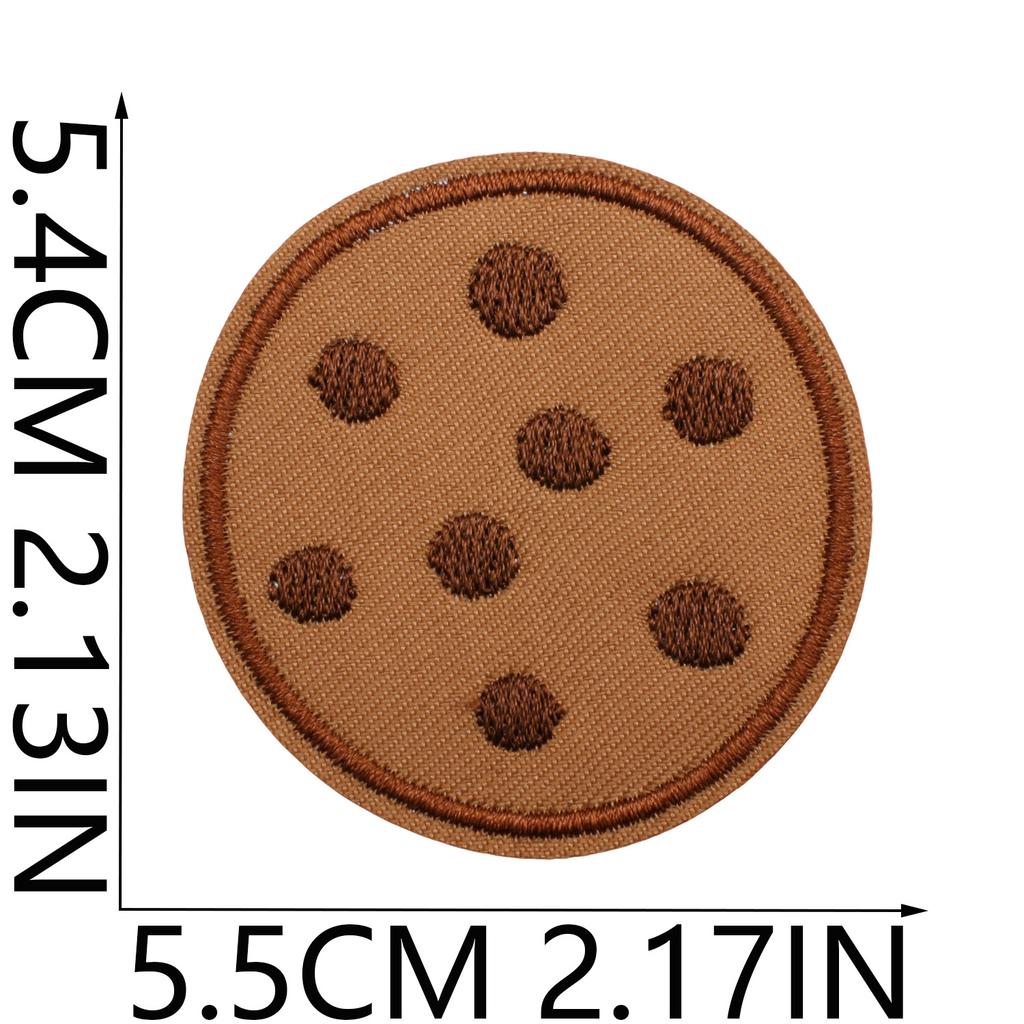 Cartoon Biscuits Embroidery Cloth Stickers Computer Embroidery Chapter Boy Ironing Funny Eye Beads Embroidery Stickers Decorative Patch Stickers