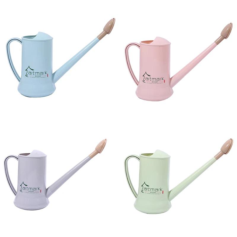 2 Liter Gießkanne aus Kunststoff Blume Pflanze Duschwerkzeug Abnehmbare Langhalskanne Gartenbewässerung Sprühflasche Gießkanne