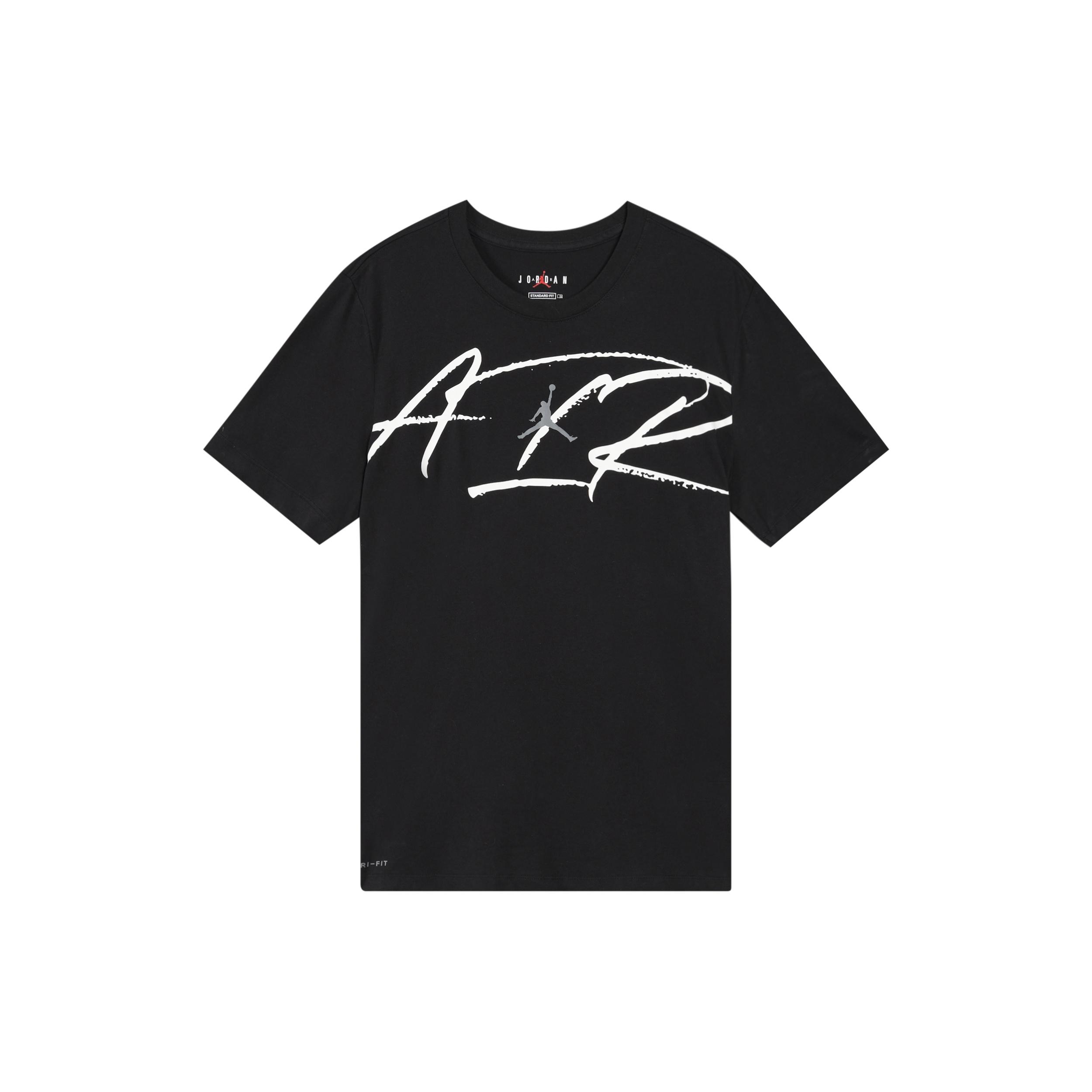 Air Jordan Air Script Basketball Short Sleeve Black Men s CN3579-010 S