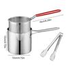 All-in-one Stainless Steel Deep Fryer For Household Use, Deep Fryer, Oil-Splashing Small Deep Fryer, French Fries Deep Fryer