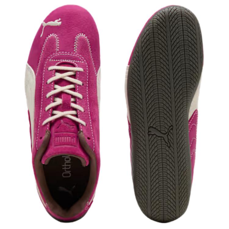 Puma Speedcat Wine Club Versatile Comfortable Durable Breathable Low-Top Lifestyle Casual Shoes Women Sneaker Pink 402562-02