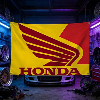 Motocicletă Pentru Steag 120g Poliester Periat Imprimare prin Sublimare Steag Durabil pentru Agățat Pentru Decor Acasă Eveniment Cadou Absolvire
