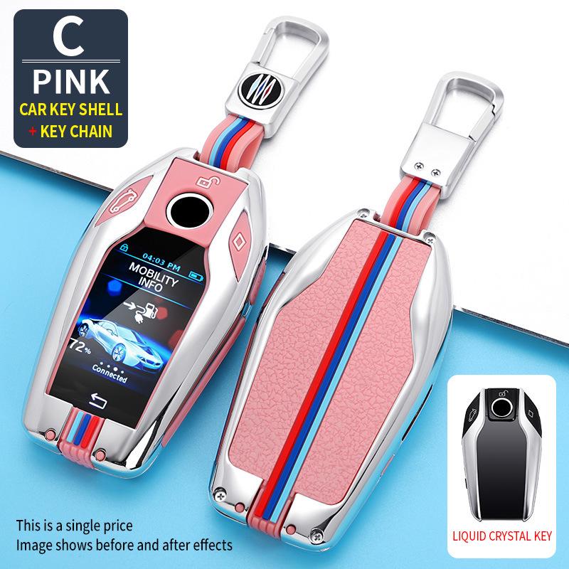 Compatible Key Case for BMW 7 Series 730li/740, 5 Series 535LE, 6 Series GT, X3/X5/X7
