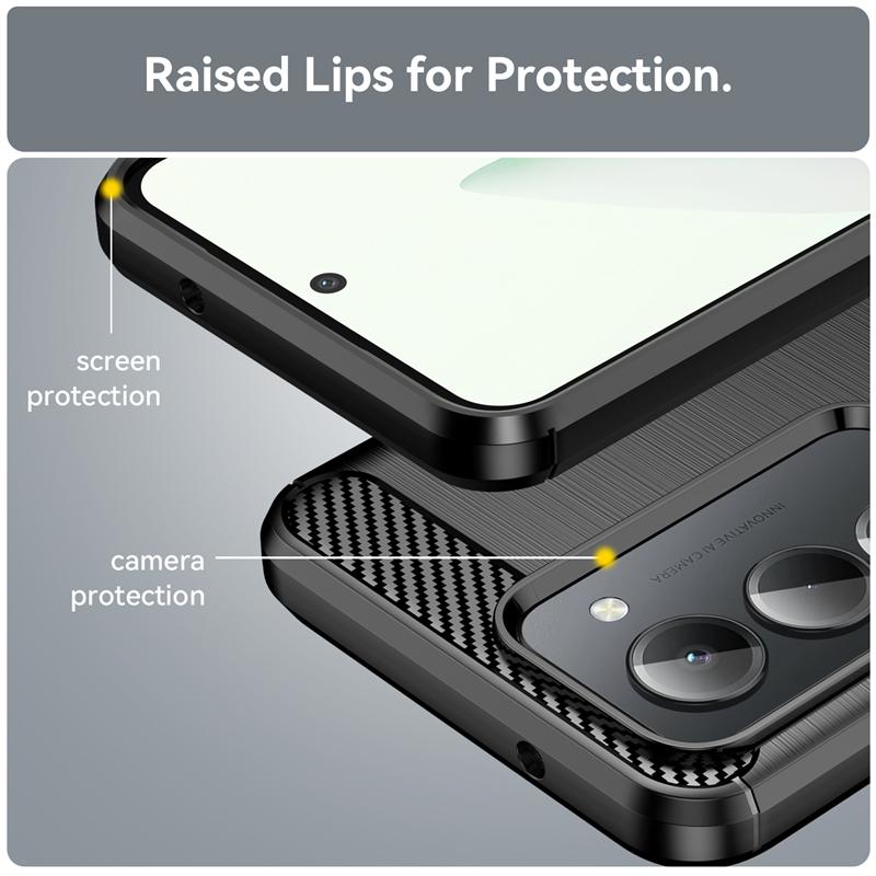 Soft TPU Funda For Redmi Note 15R Shockproof Silicone Carbon Fiber Back Cover Redmi Note 15R Phone Case For Redmi Note 15R Case
