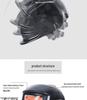 Auto-Darkening Welding Cap for Arc Welding, Head-Mounted, Anti-Burn Protective Mask