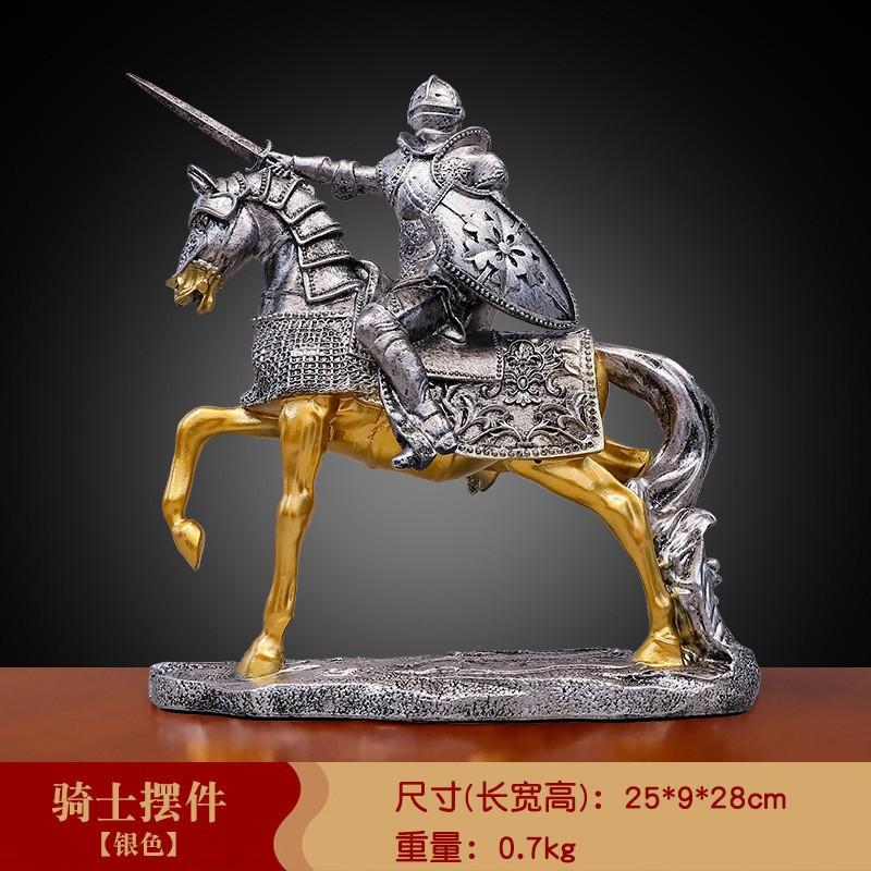 Retro Armor Knight Ornament Is A Success, Creative Living Room Wine Cabinet Office Decoration Opening Gift