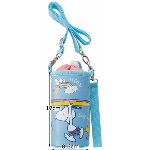 Skater Enamel Plastic Bottle Case, Snoopy, Summer Holiday, Peanuts, 500ml, PVPC6
