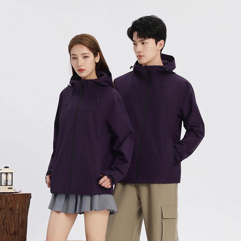 

Весенне-летняя ветрозащитная водонепроницаемая куртка для пар 4XL