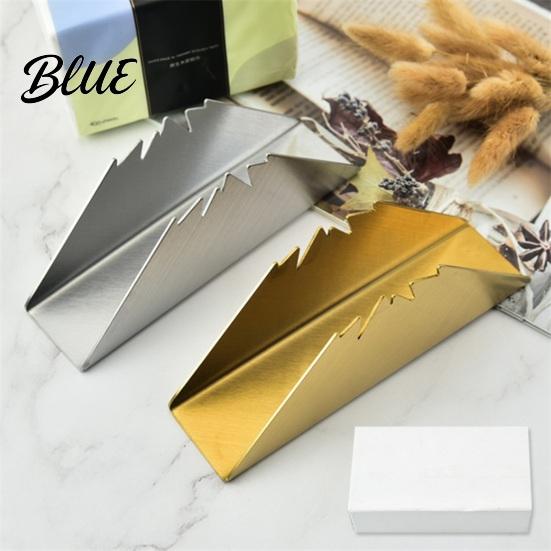 Tissue Holder Large Capacity Space Saving Stainless Steel Dispenser Dining Table Paper Napkin