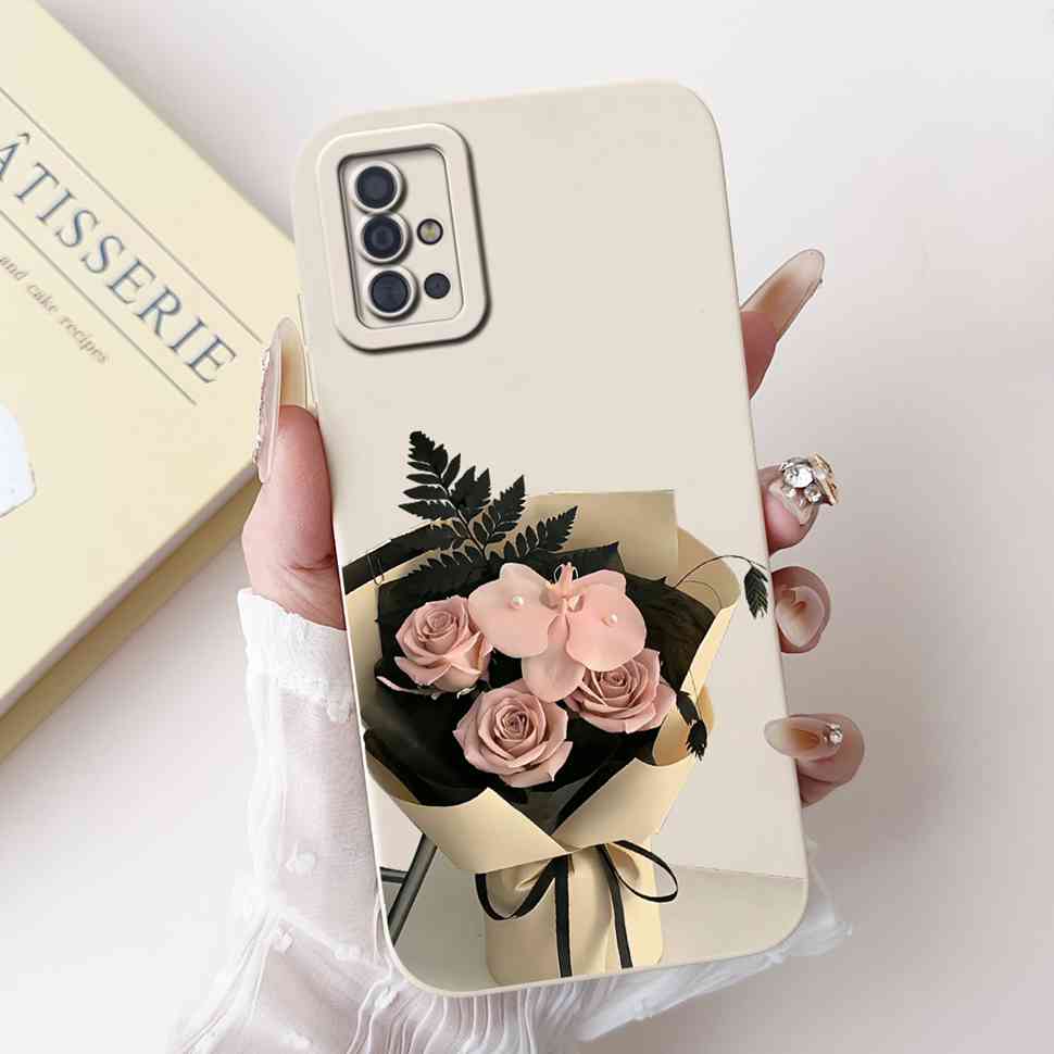 Für Samsung Galaxy A51 4G 6,5" Hülle SM-A515F Modisches Bemaltes Weiches Silikon TPU Cover Für Samsung A 51 SM-A515FN SM-A515X Bumper