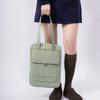 Simple Solid Laptop Shoulder Bag Shockproof Handbag Computer Storage Bag File Package Large Capacity Business Briefcase Bag