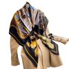 High-quality Luxurious Silk Scarves Headband Scarfs Neck Scarf For Women Chain Silk Scarf Women's Decorative Shawl