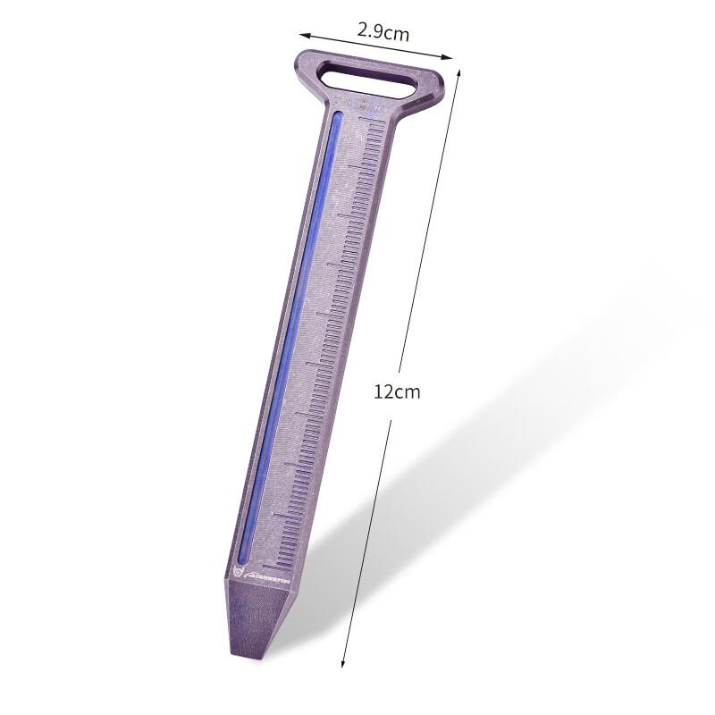 Портативный ломик-брелок YTYIN с линейкой