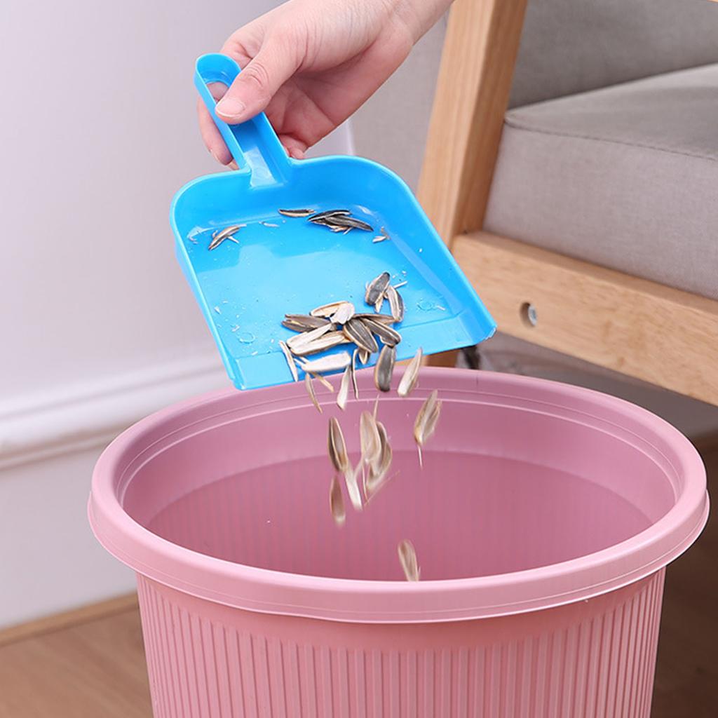 Small Hand Broom Dustpan Set Multifunctional Portable Table Top Brush Cleaning Tools for Keyboard Computer