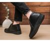 Men's Winter Non-Slip Slip-On Cotton Shoes for Middle-Aged & Elderly with Velvet Lining