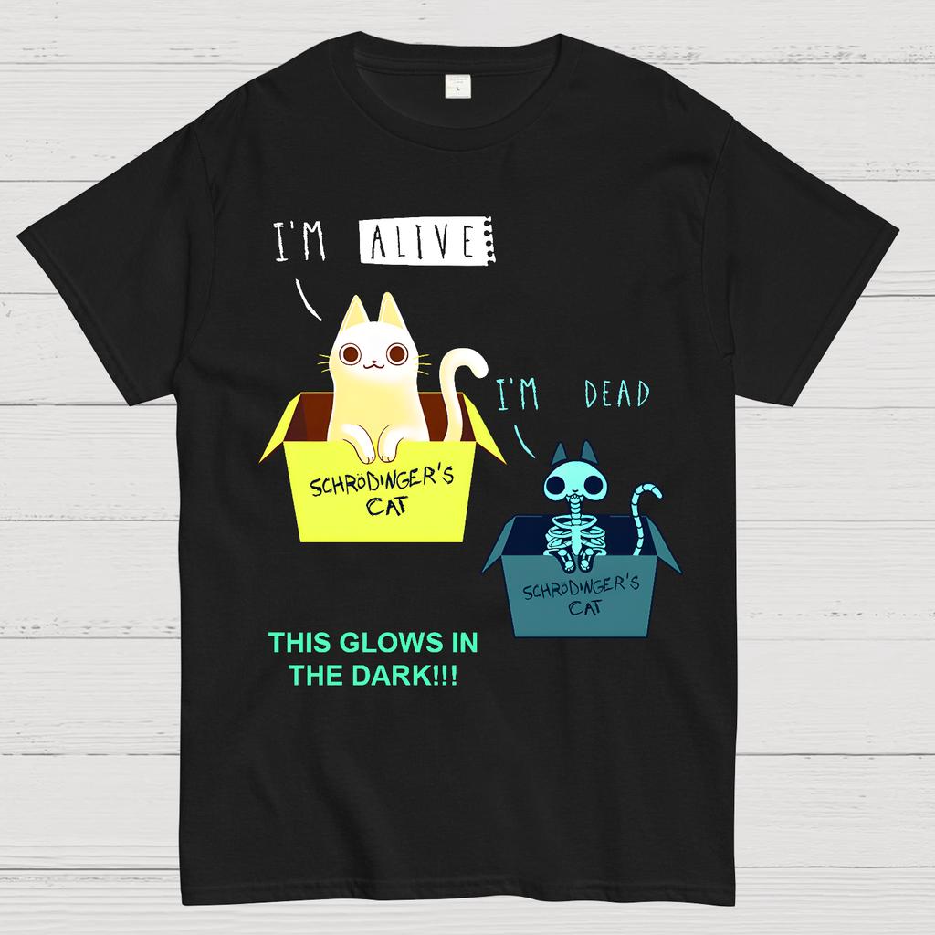 Schrödinger Night Cotton Summer Casual Cool Loose T-Shirt