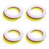 Plastic Flying Disc Toys Hollow Shape for 16Pcs Family Use