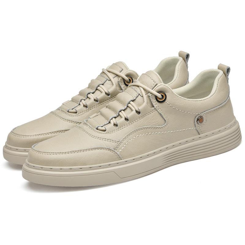 Men's shoes business casual leather shoes men's Korean version soft sole British style breathable fashion sports casual board shoes men