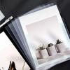 10 Pack Clear Document Folder, L-Type Plastic File Clear Folders Letter Size, Project Pockets Plastic Sleeves Transparent Folder for Office & School