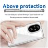 For Honor 200 Pro 5G Transparent Case Electroplating Buttons (Big Rear Lens Hole)