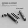 Lantern Stand with Ground Spike Multifunctional Camera Phone Tripod Bracket Aluminum Alloy Portable for Outdoor Camping