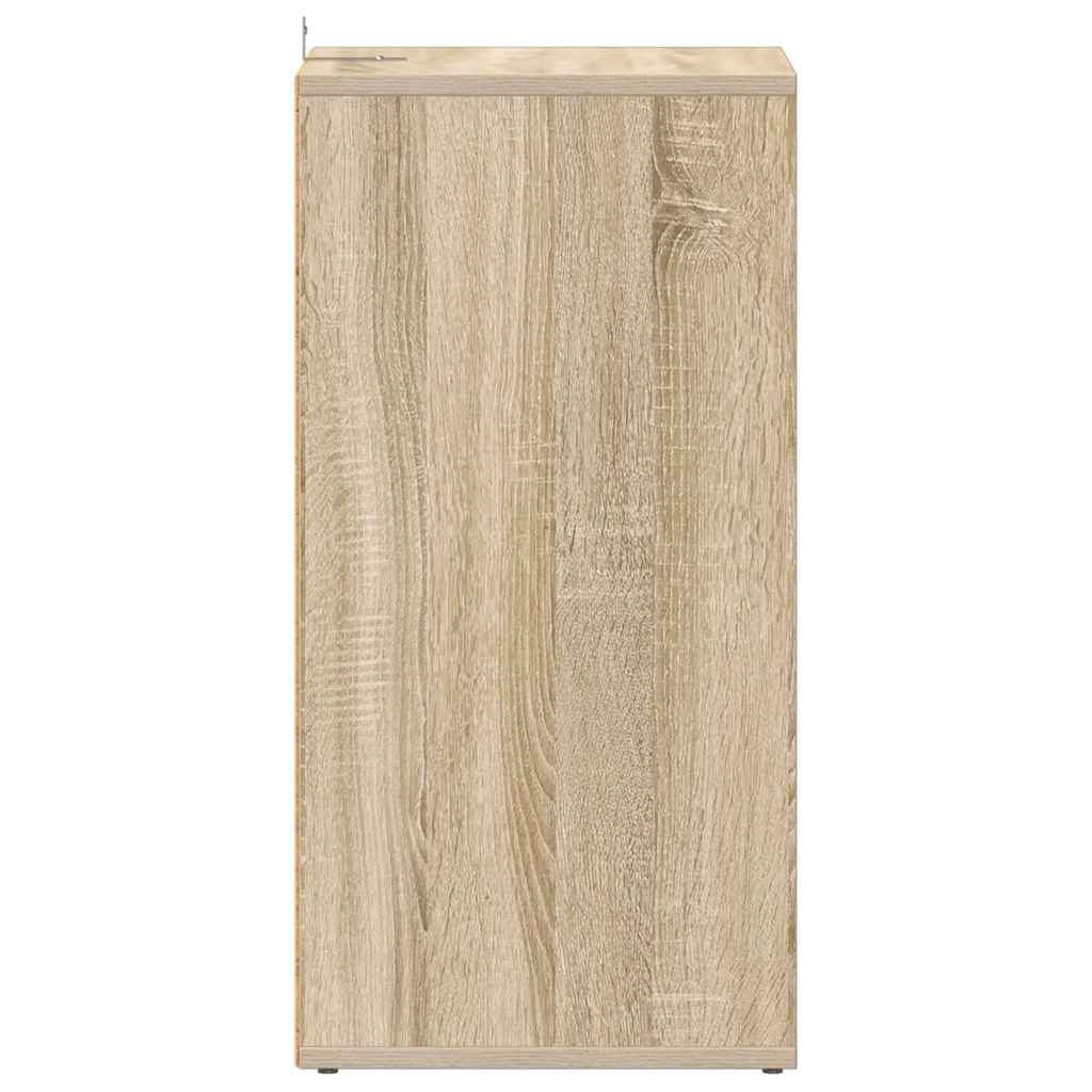 Shoe Cabinet Sonoma Oak 31.5 x 35 x 70 cm Particleboard