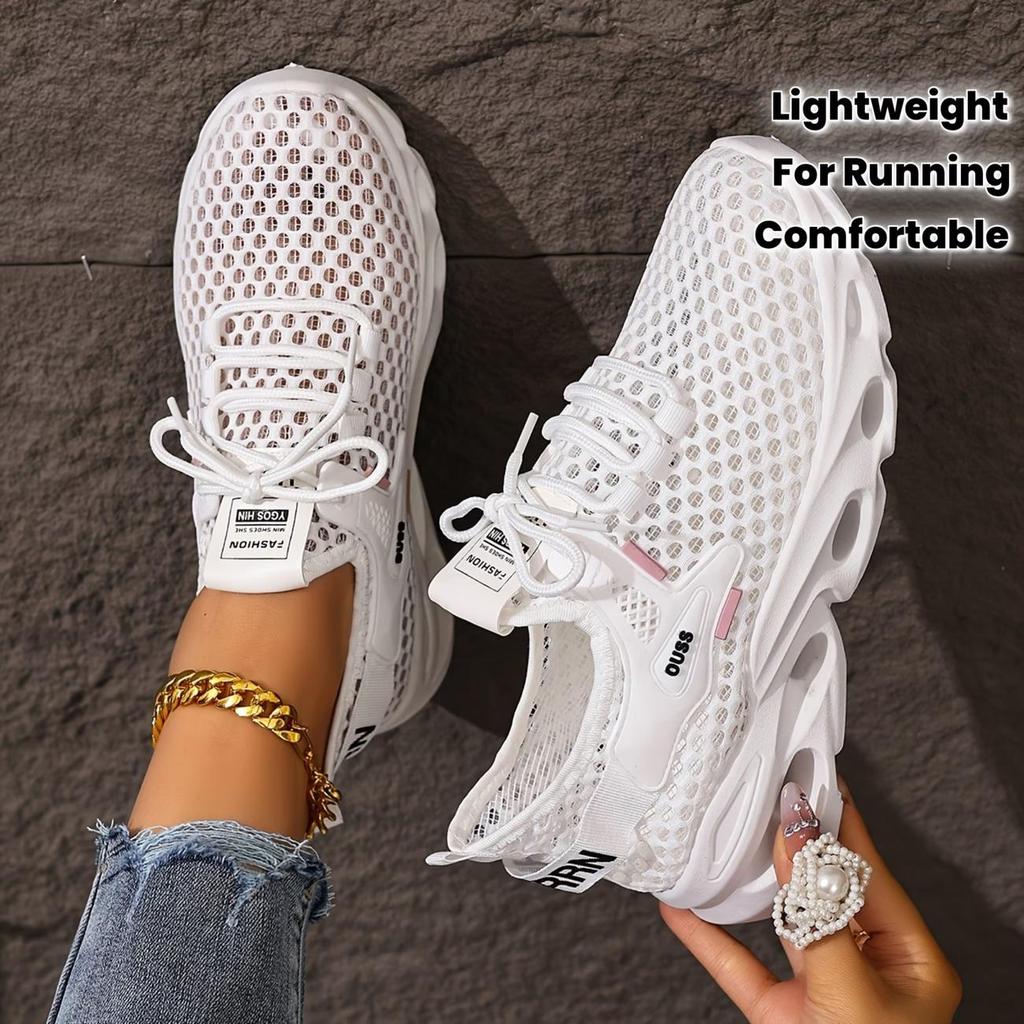 Scarpe Casual Traspiranti e Leggere, Sneakers da Corsa Comode e Durevoli., Scarpe da Donna