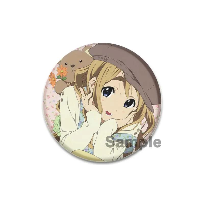 

32/44/58 мм Аниме K-ON! Ручная работа Брошь Хирасава Юи Акияма Мио Тайнака Рицу Одежда Рюкзак Одежда Ювелирные изделия Аксессуары Подарки 44mm