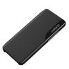 Etui Eco Leather View Case elegancki futerał z klapką i podstawką na iPhone 16e - czarne