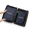Waterproof Travel Clothes Storage Bag Solid Color Laundry Storage Bag Portable Clothes Bag  Travel