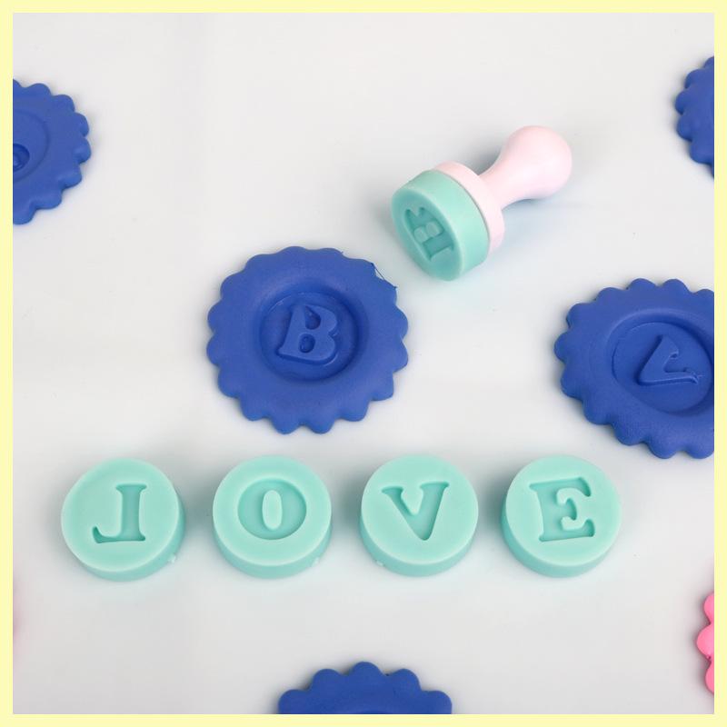 Digital Gummy Cookie Molds Upper and Lower Case Letter and Number Cookies Fondant Cake Printing and Pressing Molds, Cutting Molds