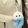 Cute Jellyfish Backpack Keychain, Soft Plush Pendant for Purse, Marine Animal Keyring for Girls Women, Aquarium Souvenir Gift