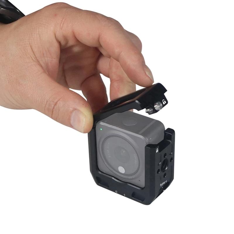 For Action 2 Action Camera Protective Frame Aluminum Alloy  Cage Cold Shoe For Action 2 Action Camera Accessories