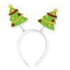 Fluorescent Hairband For Nighttime Event Soft Elastic Noctilucence Hairhoop for Christmas Party Gathering
