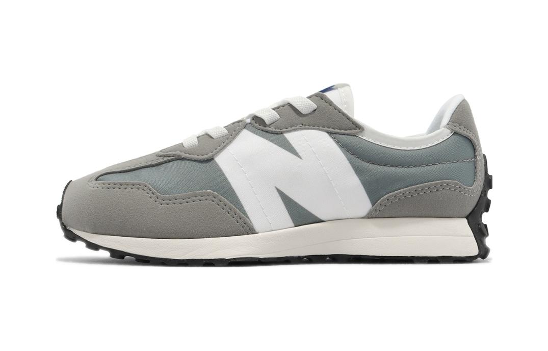 New Balance NB 327 Abrasion Resistant Low top Running Shoes Gray Blue Kids PH327LAB
