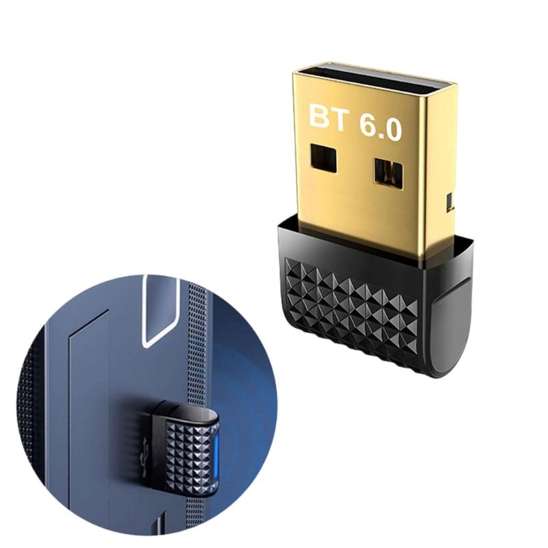 Wireless Bluetooth-compatible 6 0 Receiver & Transmitter For Computer Works With Keyboards Mouse Headsets And More