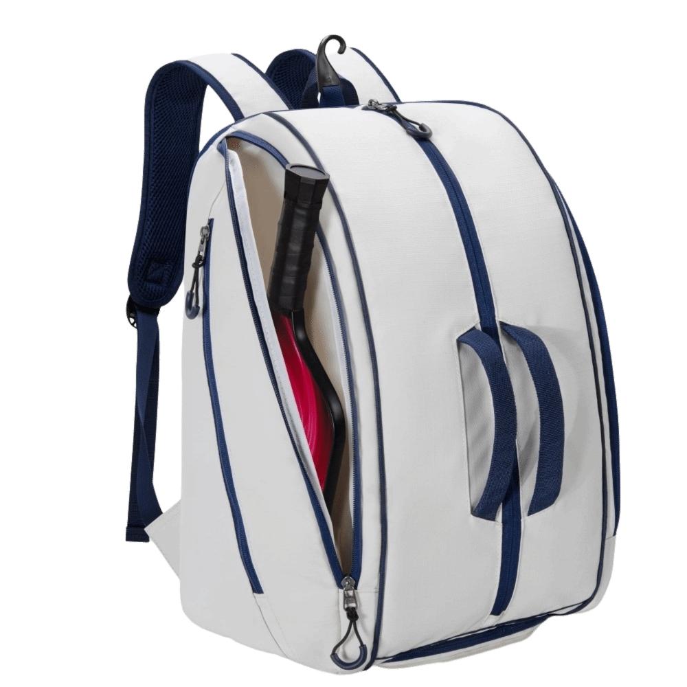 

Waterproof Pickleball Bags Large Capacity Tennis Backpack Pickleball Backpack for Women Men білий
