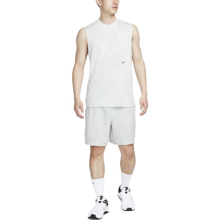 Nike Dri-FIT ADV A.P.S. Solid Logo Crew Neck Sleeveless Vest Men Tops White DX0929-100