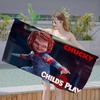 Horror Movie C-Child P-Play Beach Colorful Bath Towels for Girl Microfiber Quick Dry Sand Free Beach Yoga Spa Gym Pool