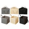 Hanger Organizer, Storage Box with Lid, Waterproof Clothes Organizer Bag And Container Handles,