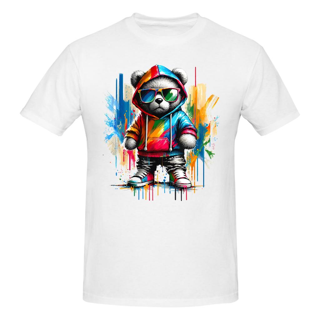 1 Piece Graphic Novelty 100 Cotton Tshirt Bearbrick Tees Tops For Unisex