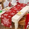 Merry Christmas Table Runner Xmas Table Cover Christmas Decorations For Home 2026 Navidad Natal Gifts New Year 2026 Tablecloth