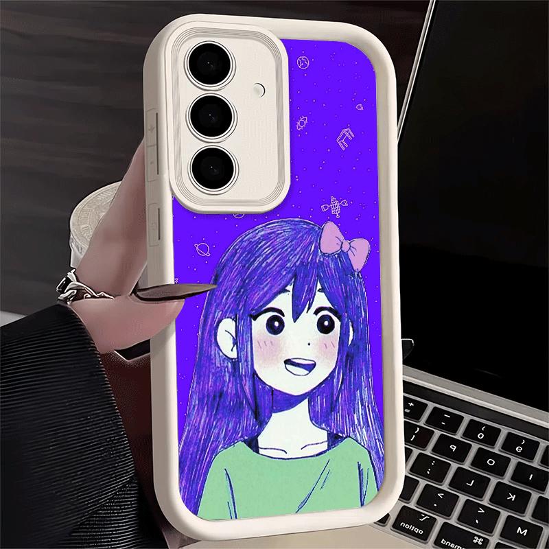Phone Case for Samsung Galaxy A17 A16 A15 A14 A13 O-Omori Cartoon Game A56 A36 A26 A55 A35 A25 A54 A34 A24 A53 A33 A23 A07 A06