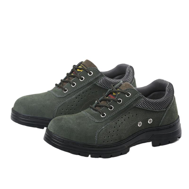 Chaussures basses Vert Armée résistantes aux chocs et aux perforations, Chaussures d'assurance travail, Chaussures de protection