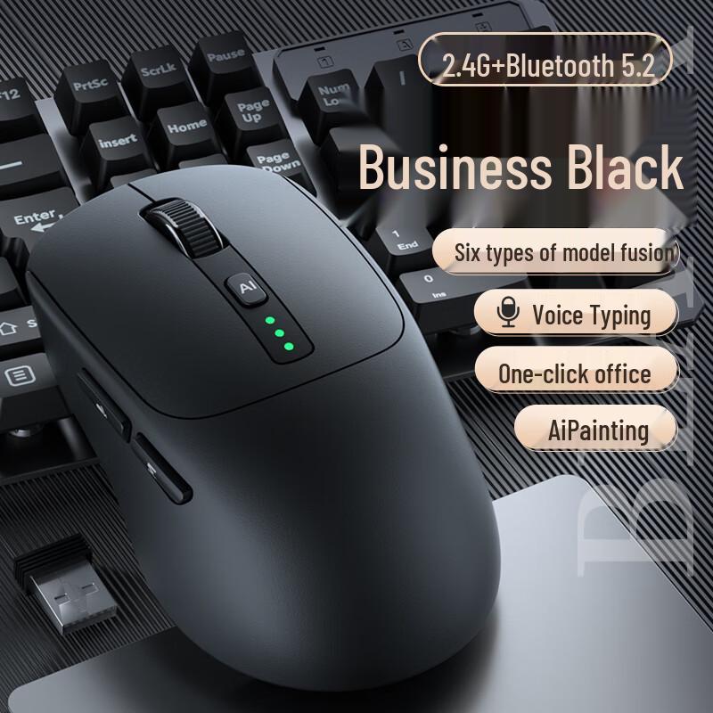 

Youshi Type-C Dual Mode AI Wireless Mouse