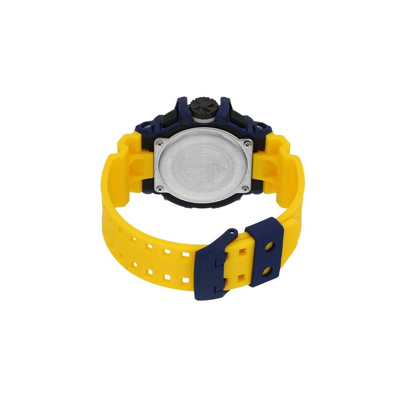 Casio G-SHOCK series street fashion trend vibrant contrasting hands dual display large diameter sports waterproof quartz movement resin GA-400-9B
