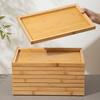 Smooth Surface Rectangular Tea Tray Vintage Hotel Dinner Plate Simple Brunch Tray  Breakfast