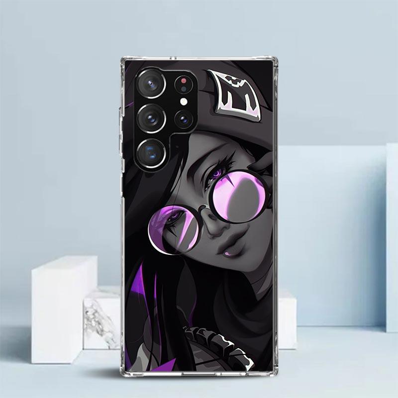 Valorant Killjoy Phone Case For Samsung Galaxy S24 S25 Edge S26 Ultra S22 S23 Plus S21 + S20 FE Soft TPU Back Cover Galaxy S22 S